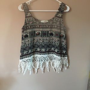 Tribal Crop Top